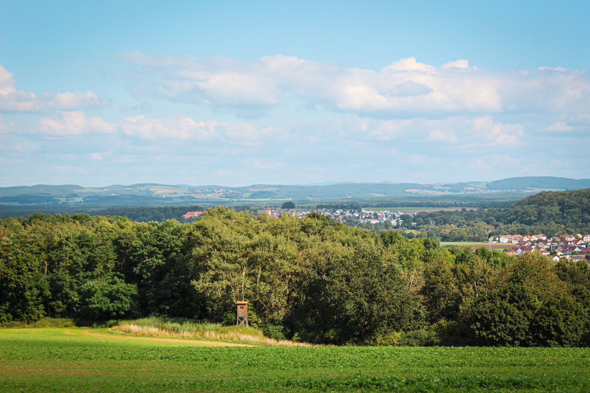 Ausblick vom Egidiberg bei Schwandorf | &copy; Stadt Schwandorf, Sandra Eckert