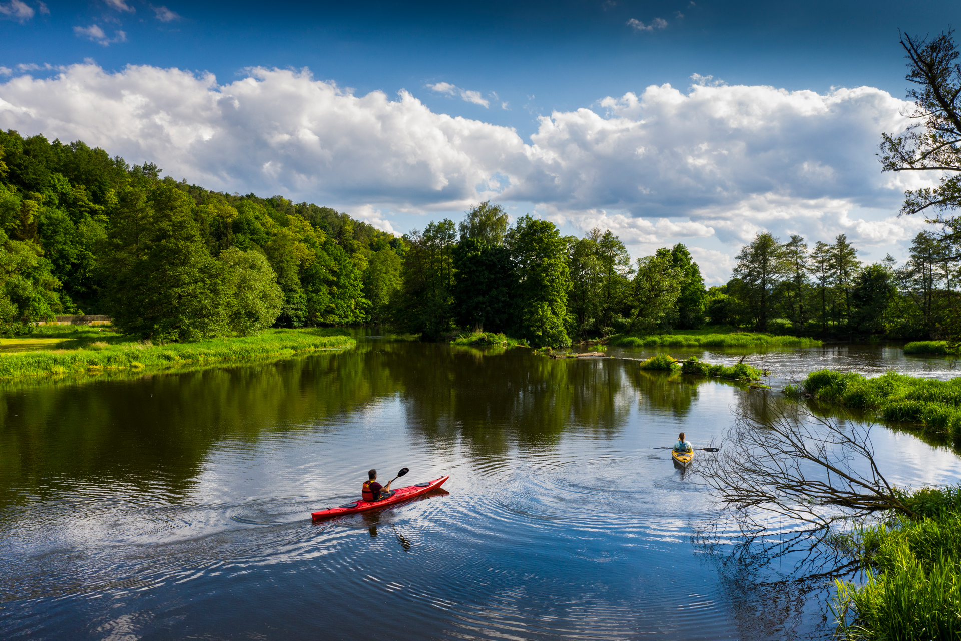 Kanufahren auf der Naab | &copy; Frank Heuer, BayTM