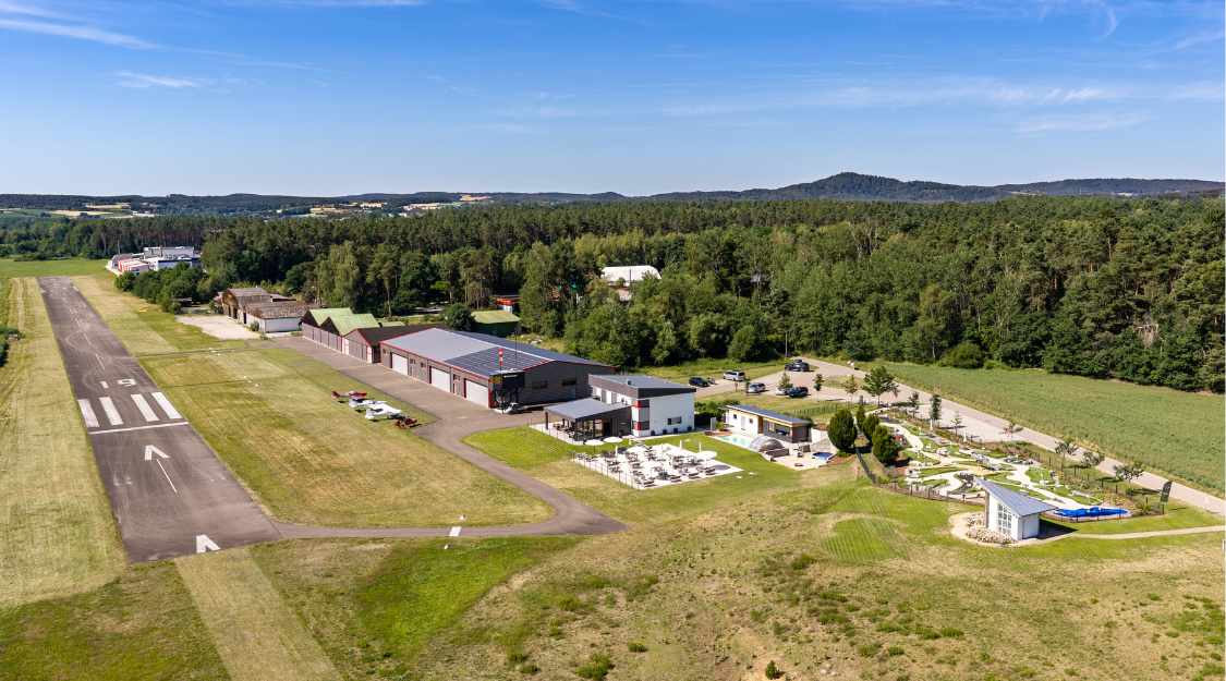 Flugplatz Nittenau-Bruck Luftaufnahme