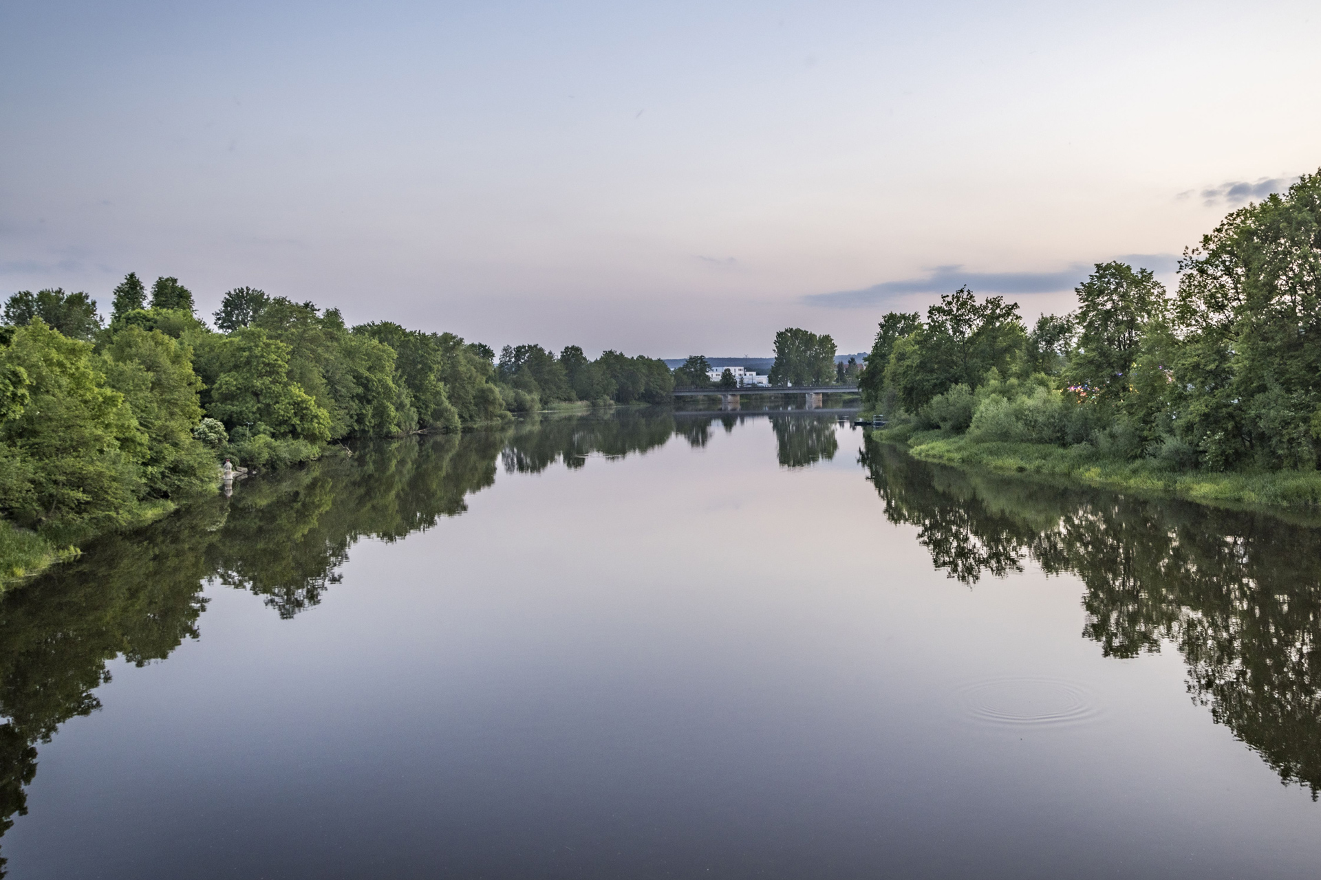 Die Naab in Schwandorf am Abend | © Thomas Kujat Die Naab in Schwandorf am Abend | © Thomas Kujat