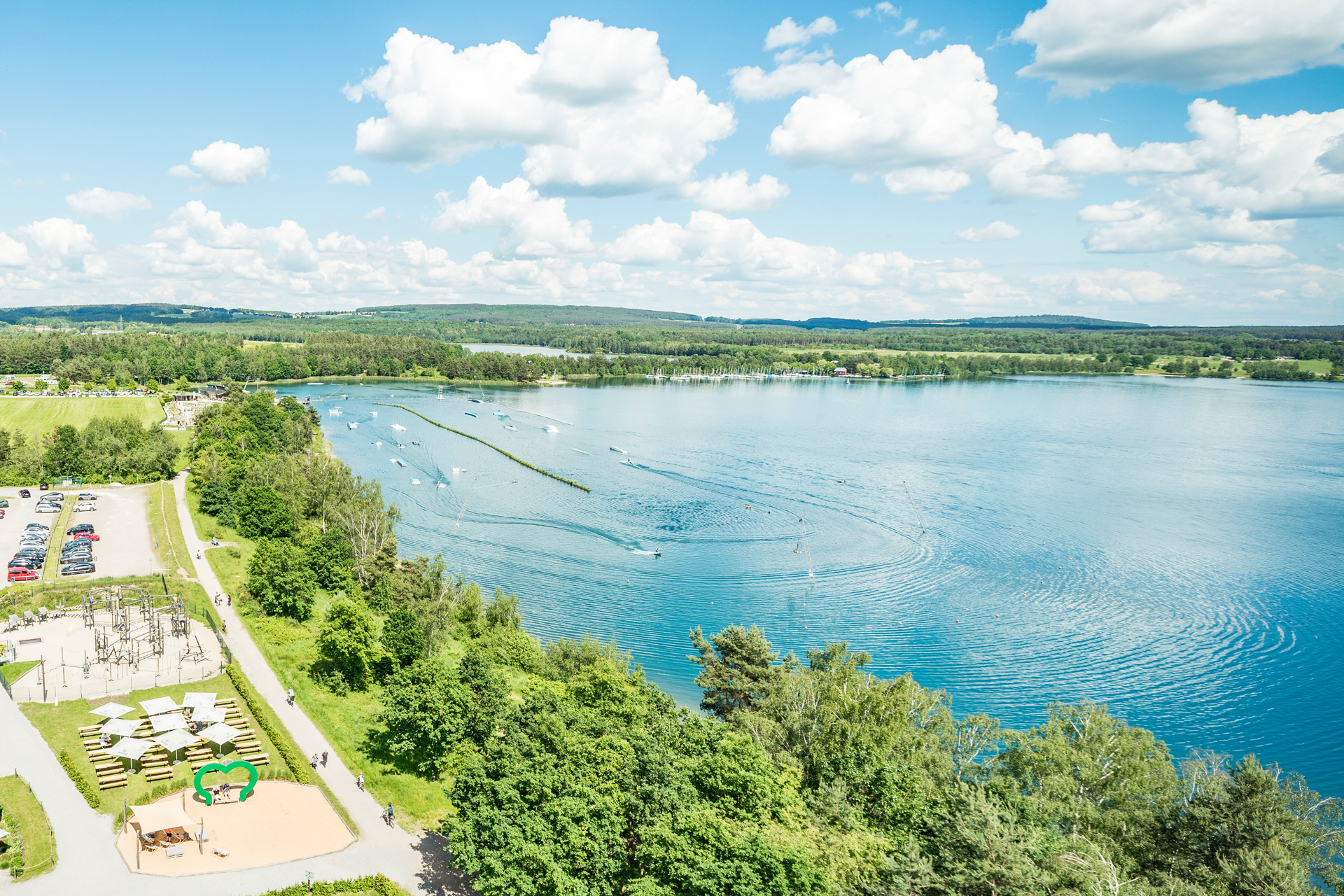 Weitblick &uuml;ber den Steinberger See | &copy; Thomas Kujat